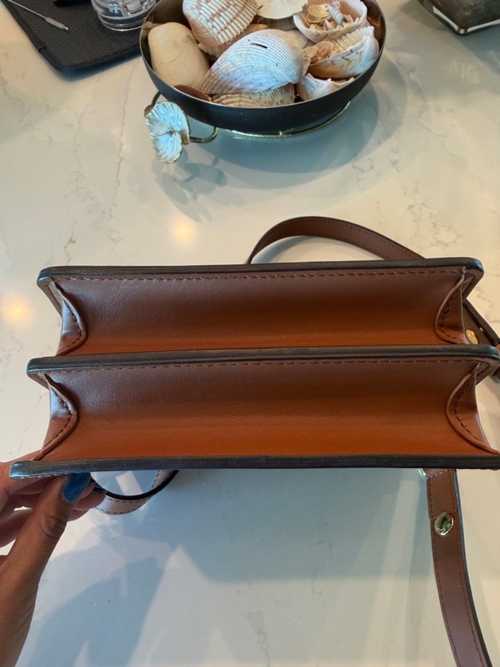 Louis Vuitton Monogram Canvas Two-Tone Brown Crossbody Bag Small - Picture 2 of 6